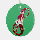 Christmas Pixie Mermaid Thunder_Cove Keramik Ornament (Links)