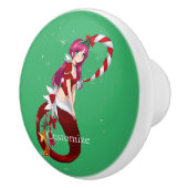Christmas Pixie Mermaid Thunder_Cove Keramikknauf (Rechts)