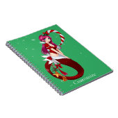 Christmas Pixie Mermaid Thunder_Cove Notizblock (Rechte Seite)