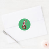 Christmas Pixie Mermaid Thunder_Cove Runder Aufkleber (Umschlag)