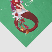 Christmas Pixie Mermaid Thunder_Cove Seidenpapier (Ausschnitt)