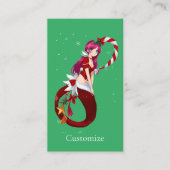 Christmas Pixie Mermaid Thunder_Cove Visitenkarte (Vorderseite)