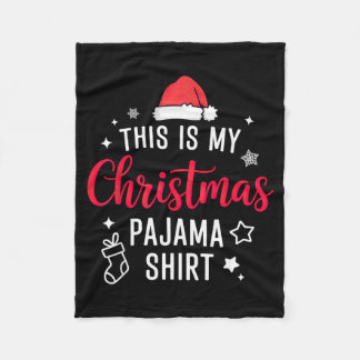 Christmas Pj Pajama Pjs Fleecedecke