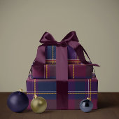 Christmas plaid classic holiday simple geschenkpapier