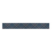 Christmas plaid classic navy simple holiday ripsband (Vorderseite)