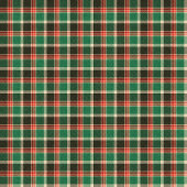 Christmas Plaid Curtain Red Green Gift for Home Duschvorhang