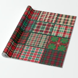 Christmas Plaid Geschenkpapier