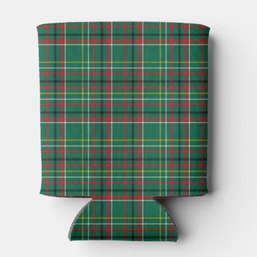 Christmas Plaid Green Pattern-23914 Dosenkühler (Rückseite)