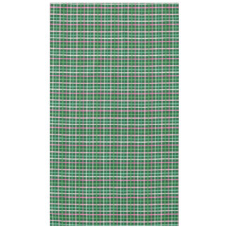 Christmas Plaid - Green Pink Tischdecke