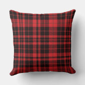 Christmas Plaid Pattern Kissen (Rückseite)