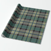 Christmas Plaid Pattern Wrapping Paper Geschenkpapier (Ungerollt)