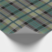 Christmas Plaid Pattern Wrapping Paper Geschenkpapier (Ecke)
