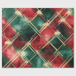 Christmas Plaid wrapping paper Geschenkpapier