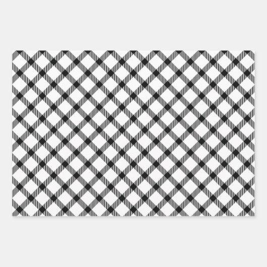 Christmas Plaids Geschenkpapier Set (Vorderseite 2)