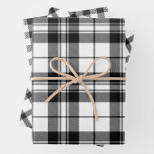 Christmas Plaids Geschenkpapier Set (Beispiel)