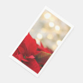Christmas Poinsetta Serviette (Ecke)