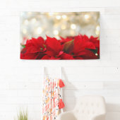 Christmas Poinsettia Banner (Insitu)
