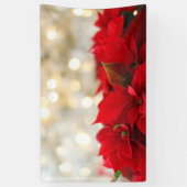 Christmas Poinsettia Banner (Vertikal)