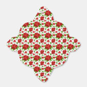 Christmas Poinsettia Favor Box Geschenkschachtel (Ungefaltet)