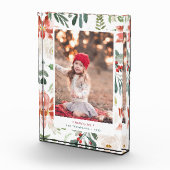 Christmas Poinsettia | Ferienblock Foto (Rechts)