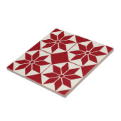 Christmas Poinsettia Fliese (Seite)