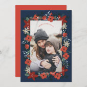 Christmas Poinsettia Foliage (Vorne/Hinten)