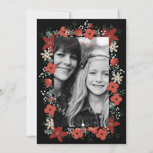 Christmas Poinsettia Foliage (Vorderseite)