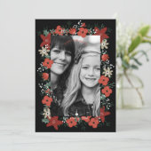 Christmas Poinsettia Foliage (Stehend Vorderseite)