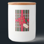 Christmas Poinsettia Geschenketiketten Lebensmitteletikett<br><div class="desc">Personalisieren Sie diese Weihnachtsmarken,  um Ihre Bedürfnisse Anzug. Das Design stammt aus der Originalkunst.</div>