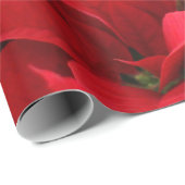 Christmas Poinsettia Geschenkpapier (Rolleneckpunkt)