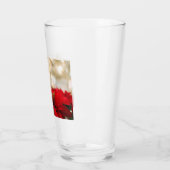 Christmas Poinsettia Glas (Links)