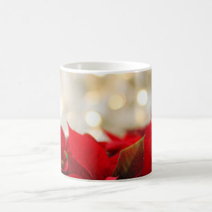Christmas Poinsettia Kaffeetasse