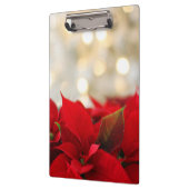 Christmas Poinsettia Klemmbrett (Links)