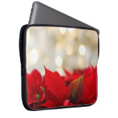 Christmas Poinsettia Laptopschutzhülle (Vorne Rechts)