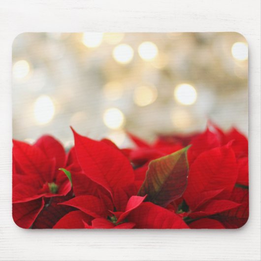 Christmas Poinsettia Mousepad (Vorne)