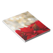 Christmas Poinsettia Notizblock (angewinkelt)