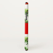 Christmas Poinsettia Pattern iPhone X Fall Case-Mate iPhone Hülle (Hinten/Rechts)