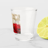 Christmas Poinsettia Schnapsglas (Rechts)