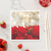 Christmas Poinsettia Serviette (Beispiel)