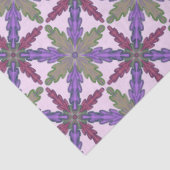 Christmas Poinsettia Stars wrapping paper  Seidenpapier (Detail)