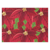 Christmas Poinsettia Tischdecke (Vorderseite (Horizontal))