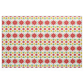 Christmas Poinsettias Fabric Stoff (Fat Quarter (45,7 x 55,9 cm))