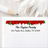 Christmas Poinsettias Personalisiert (Insitu)