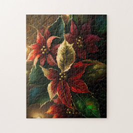 Christmas Poinsettias Puzzle