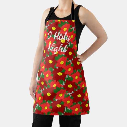 Christmas Poinsettias Schürze (InSitu)