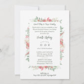 Christmas Poinsettias Spanish Quinceañera Photo  Einladung (Rückseite)