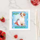Christmas Pointer Napkins Serviette (Beispiel)