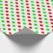 Christmas Polka Dot #10 Geschenkpapier (Ecke)