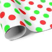 Christmas Polka Dot #10 Geschenkpapier (Rolleneckpunkt)