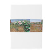 Christmas Polka-dot Street Art Scene Einladungsbanderole (Rückseitenbeispiel)